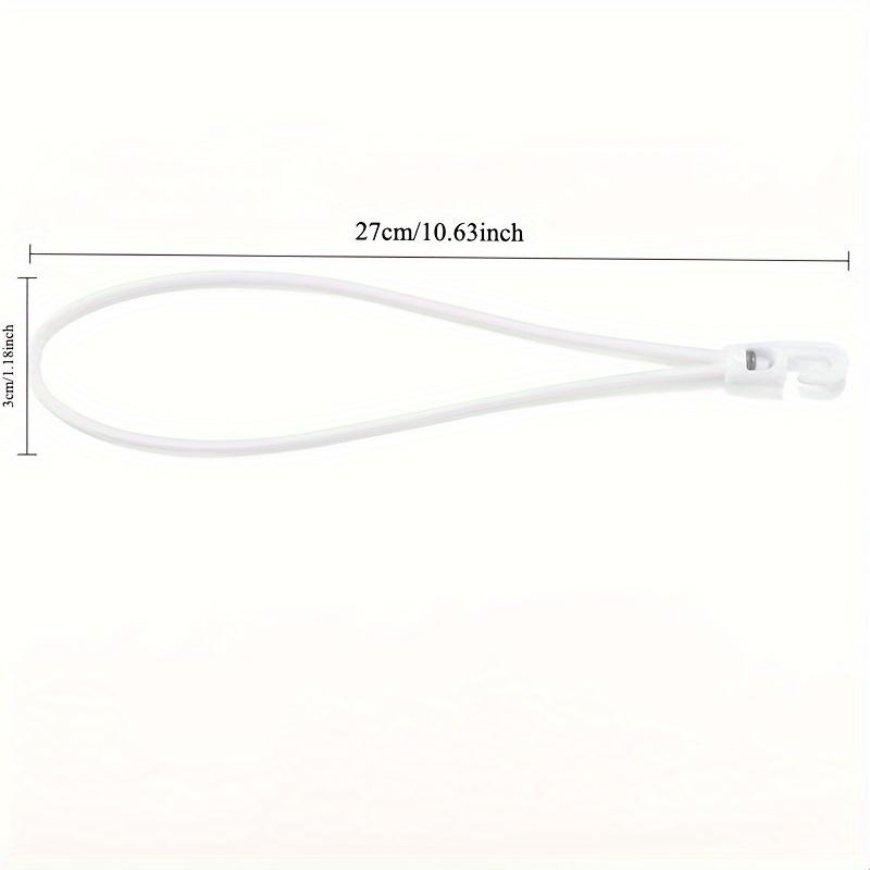 

[Durable Rubber] Elastic Mini Luggage Straps | 3pcs | Green & Black Rubber | Durable, Foldable & Cold-Resistant, Secure Fastening | Travel