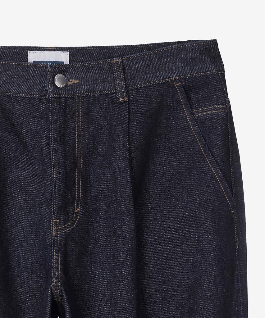 MINDBRIDGE Wide One-Tuck Low Denim Pants Mydp6154