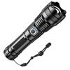 XHPp50 Aluminum Alloy Waterproof Flashlight with Telescopic Zoom & USB Charging