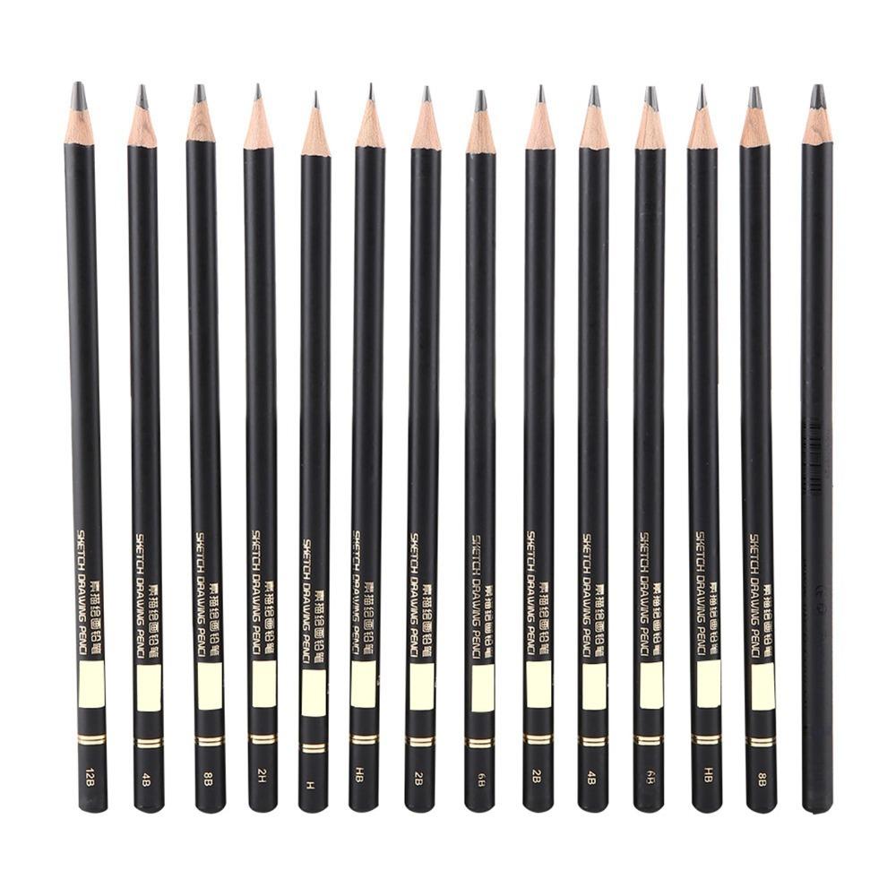 29PCS Multiple Hardness Grades 29pcs Sketch Pencil Kit Charcoal Sketch Pencils  Sketch Learning