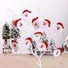 10 LEDs 5.4ft Christmas Snowman String Lights Waterproof Light Up String Lights Short Plush Lights for Christmas Decorations Christms Tree Light