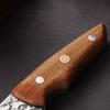 Damascus Steel Kitchen Knvies Meat Cleaver Chef Knife Steak Barbecue Knife Tang Full Fish Knife Slicing Boning Cooking Tools