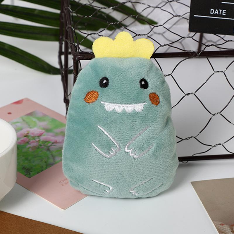 

Эта мультяшная плюшевая игрушка для питомцев содержит шуршащую бумагу для кошек и собак, устойчивую к царапанью и укусам.. Это продукт для дразнения кошек Green dinosaur