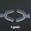 1-4pair Unisex Teeth Aligner Silicone Invisible Dental Orthopedic Tray for Whitening Straightening Nighttime Use Teeth Care Tool