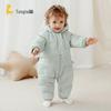 TONGTAI Infant Hooded Duck Down Jumpsuit
