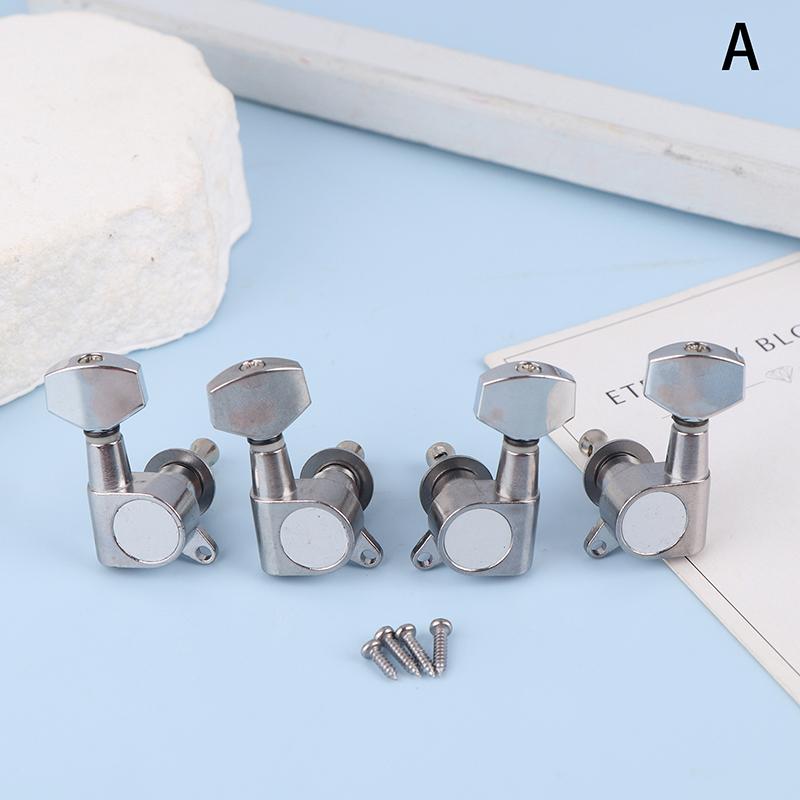 

4 шт. Кілки для тюнінгу укулеле Ручки для укулеле Кілки-машинки Ключ для тюнінгу для 4-струнної укулеле Народної гітари DIY Виготовлення Ремонтні частини A