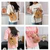 New Plush Cartoon Capybara Bag Portable Shoulder Bag