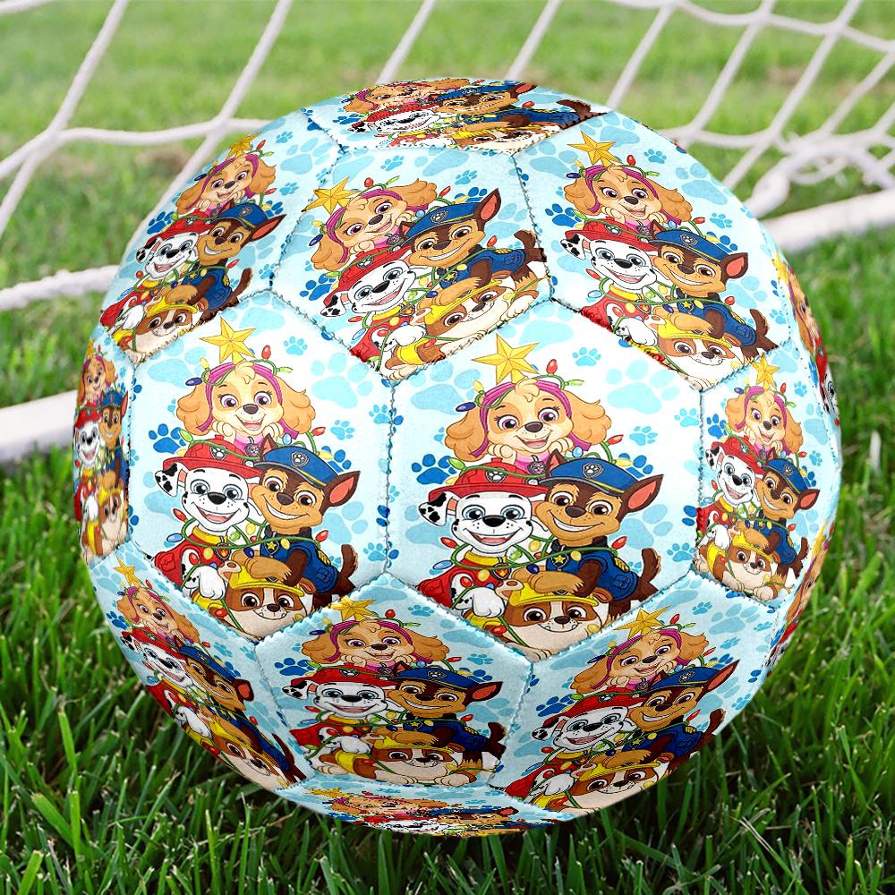 PAW Patrol Theme Size 5 Soccer Ball, Suitable for Both Indoor and Outdoor Matches, a Gift Suitable for Everyone.