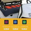 Soft Heated Golf Cart Seat Cover Waterproof Towel Easy Installation Universal Golf Cart Seat 4-Zone Heating Golf Seat Covers