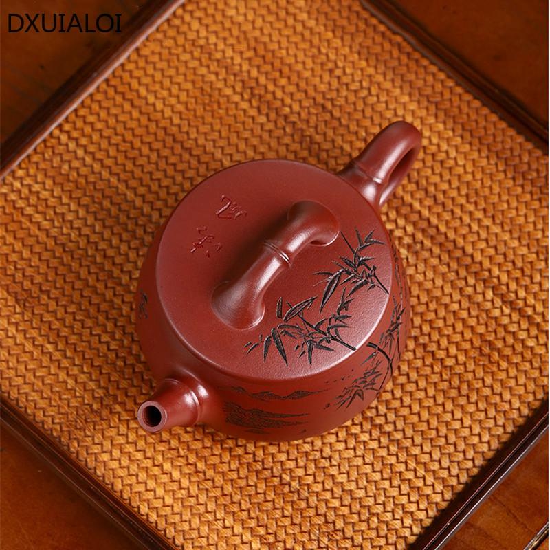350ml Purple Clay Pot Tea Pot Kung Fu Tea Set Teapots Chinese Ceramic Kettle Gift High Quality Handmade Dragon Blood Sand Teapot