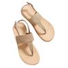 New Roman Slope Heel Sandals - Wear-resistant and Non-slip Senior Texture Elegant Ladies Flip-flops Home Outdoor Beach Shoes