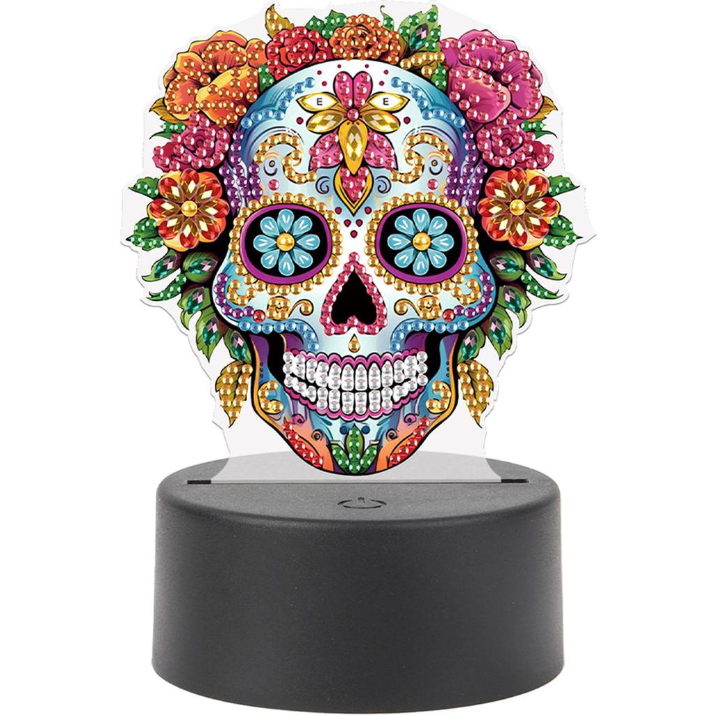 DIY Diamond Art Painting Lamp Double Sided Diamond Painting Night Light Arts Crafts Home Decoration for Bedroom Decor Gifts