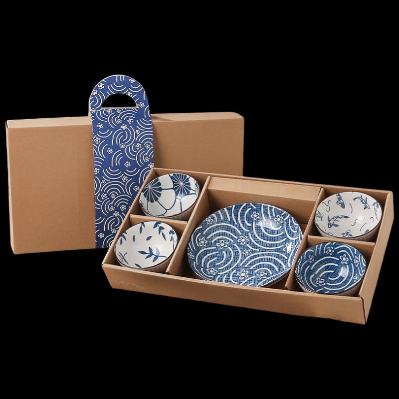 Ceramic Bowl and Plate Gift Set