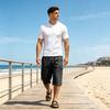 Men's Casual Cargo Shorts Lightweight Breathable Knee Length Summer Shorts with Multiple Pockets for Outdoor Activities and Everyday Wear