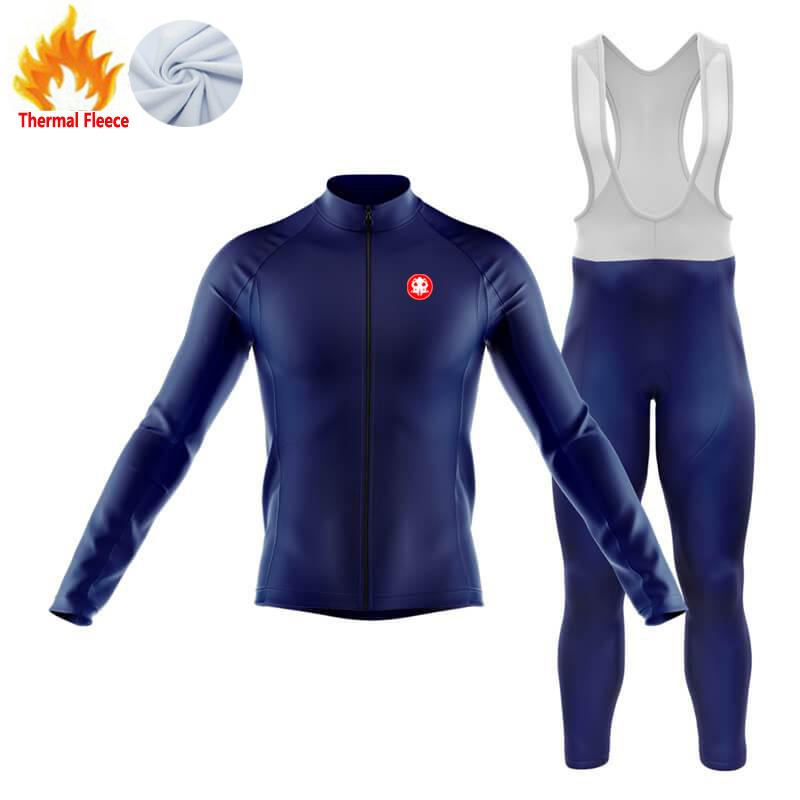 Winter Thermal Fleece Maillot Ciclismo Hombre Cycling Jersey Bicicleta De Ruta Mtb Wielerkleding Heren