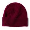 Unisex 100% Pure Goat Cashmere Hat: Warm, Fashionable, and Versatile Knit for Autumn and Winter