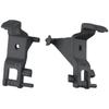 Auto Parts Armrest Latch Clip Replacement 2pcs/set Black Car Accessories Kit Plastic For Mercedes For Benz W166 Practical