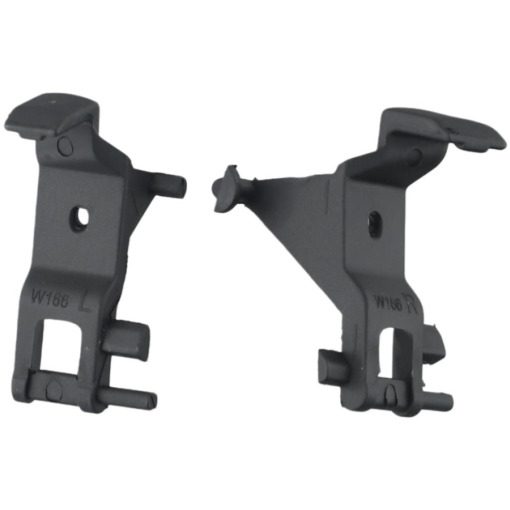 Auto Parts Armrest Latch Clip Replacement 2pcs/set Black Car Accessories Kit Plastic For Mercedes For Benz W166 Practical