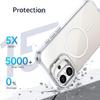 For iPhone 16 Case Compatible with MagSafe TPU+Acrylic Gradient Phone Cover with Kickstand