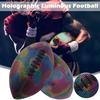 1set Glowing Training Rugby Ball Luminous Light Up Reflective Safe Training Rugby Great American Football Gifts