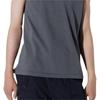 Uniqlo AIRism Mesh Series Striped Straight-Cut Crew Neck Tank Top Men Tops Dark-Gray 470934-08