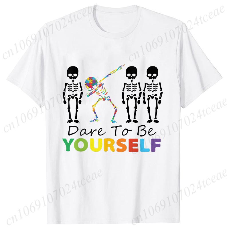 Autism Puzzle Piece Women Unisex T-shirt Tshirt Neurodiversity Graphic Fashion Autism Tree Awareness Tshirt Adults Kids Clothing