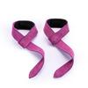 Tingbai Leather Weightlifting Lifting Straps with Wrist Support