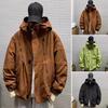Jacket Men's Spring and Autumn New Waterproof Outdoor Multi-zipper Trendy Brand Casual Loose Windproof Versatile Functional Tooling Jacket
