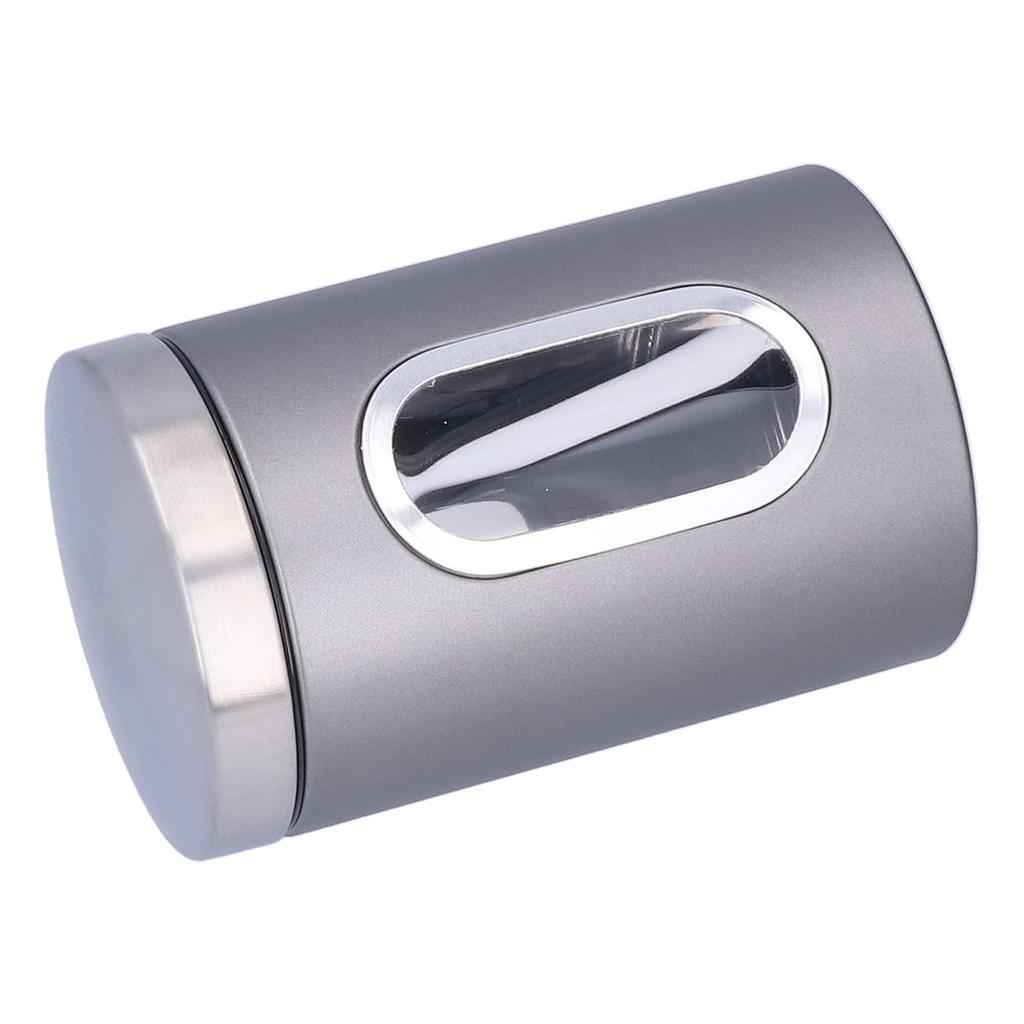 3 szt. Słoik do przechowywania Stal nierdzewna Pojemnik na żywność Herbatę Orzechy z okienkiem Trwały i o dużej pojemności dla