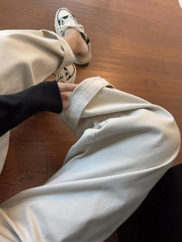 Flattering Slim-Fit High Waist Jeans for Women - Spring/Autumn 2026, Korean Style, Versatile Loose Banana Pants