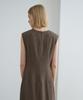 RENEJ Sleeveless Pleats Long Dress
