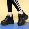 Adidași cu Platformă pentru Femei Adidași de Primăvară Pantofi Albi Tocuri Înalte Pană Pantofi Sport de Exterior Pantofi Casual Respirabili