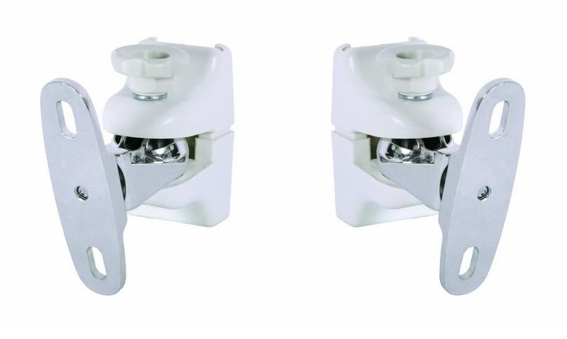 Speaker Wall Mount for Small Speakers, Universal, Fits SONOS B-Tech BT332 Speakers White, B-Tech