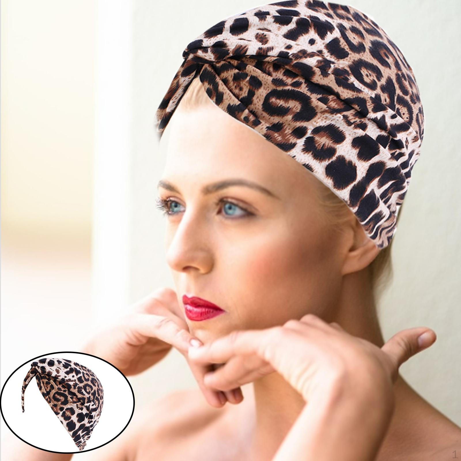 

Chemo Caps этническая шапочка платок череп головной убор бандана тюрбан шляпа повязка на голову от выпадения волос Leopard