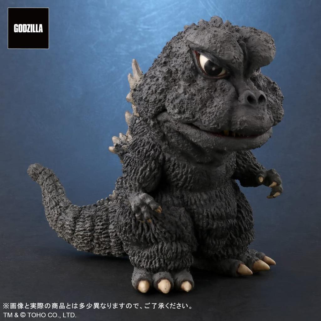 Godzilla General Distribution Version Height 140mm PVC Painted Complete Figure X-Plus Defo-Real (1967) Approx. Non-scale 411-200064H