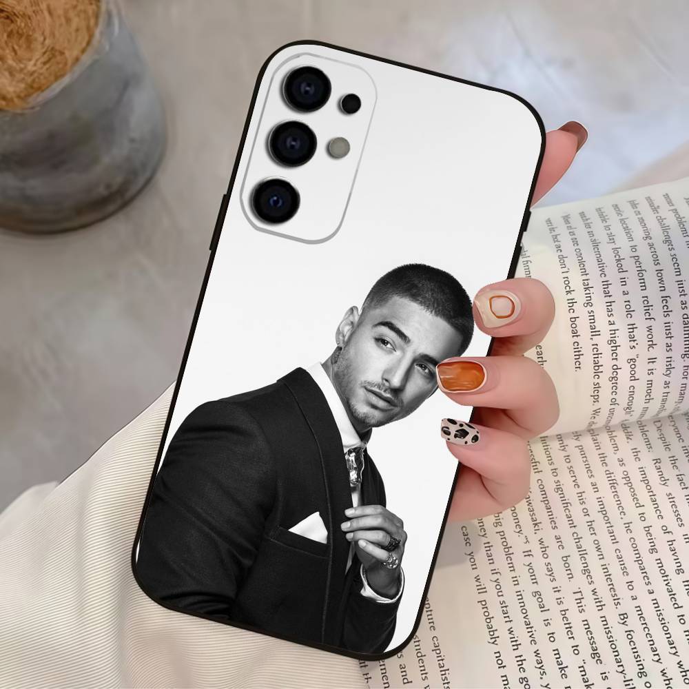 M-Maluma P-Pelon Phone Case For Samsung S25,S24,S21,S22,S23,S30,Ultra,S20,Plus,Fe,Lite,Soft Black Cover