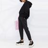Y-3 Ss21 Logo Print Drawstring Hooded Long Sleeve Sweatshirt Men Sweatshirt Black GV2799