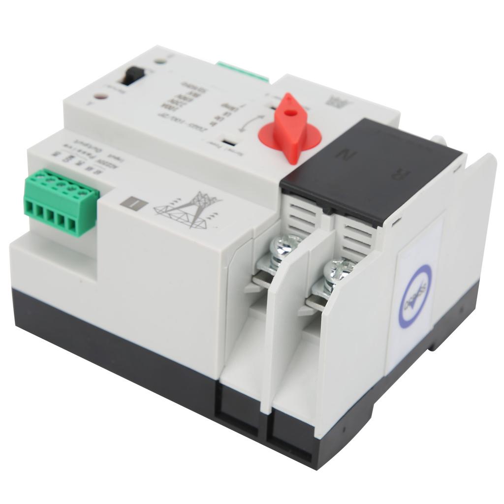 Power Automatic Transfer Switch Uninterrupted 2 Way Controller ZGQ5-100/2P 220V