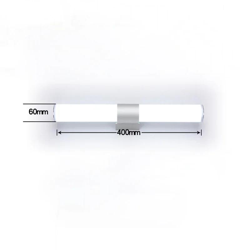 Home Modern Wall Lamps LED Super Bright Long Strips Led Mirror Light Indoor Decors Acrylic Lights for Bathroom Bedroom