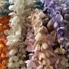 6 Forks Artificial Wisteria Flowers Purple Bushy Vine Artificial Faux Plants Vine Decorative Rattan Fake Flower String