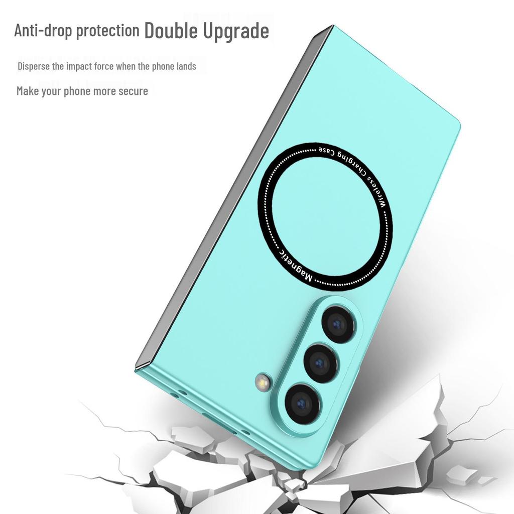 Samsung Z-Fold7/6 Magnetic Frosted Anti-Drop Phone Case