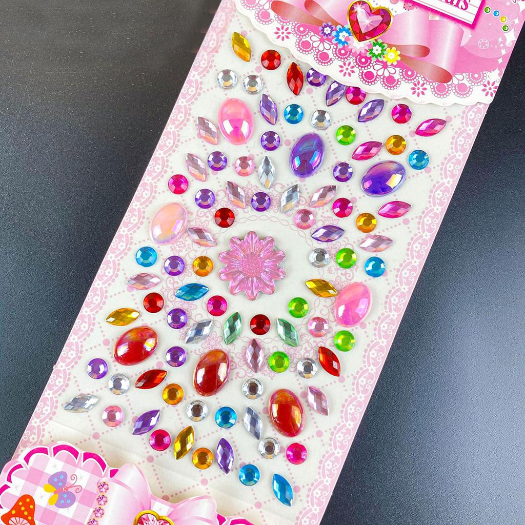 Hoge Kwaliteit 1 Stuk Hoge Kwaliteit Bloemen Hoge Kwaliteit Acryl Hoge Kwaliteit Kristal Hoge Kwaliteit Diamant Hoge Kwaliteit Sticker Hoge Kwaliteit Meisjes