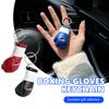 For New Leather Boxing Gloves Keychain Boxing Fans Gift Backpack Key Pendant GR Sport Hilux Aygo TDR Yaris Corolla Rav4
