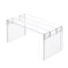 Storage Rack Transparent Layered Fruits Vegetables Space Save Refrigerator Shelf