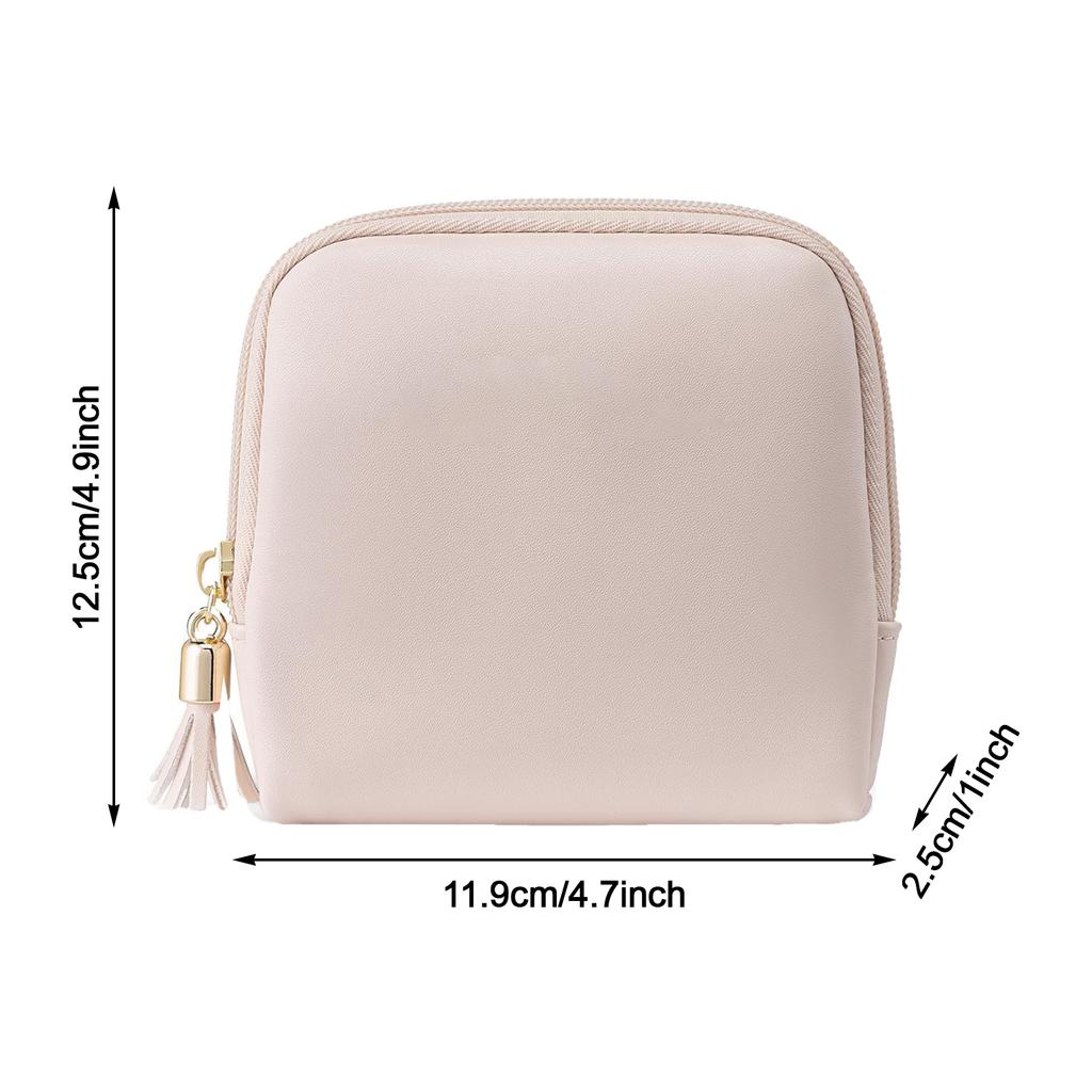 Portable Makeup Bag Multi Functional Mini Organizer Pouch For Jewelry Coin Purse Travel Accessories