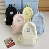 Schoolbag new Korean version junior high school student backpack women's casual simple schoolbag women's fashion large-capacity high-value backpack