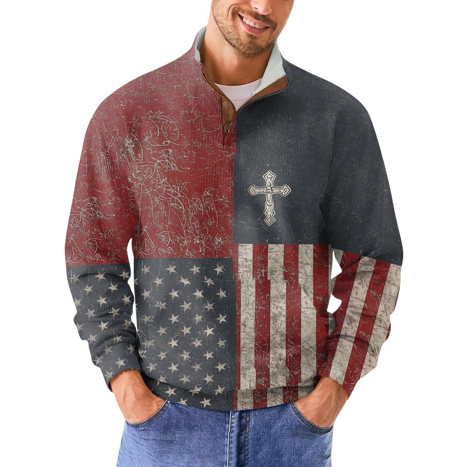 

Мужская толстовка с воротником-стойкой на открытом воздухе, повседневные свитера, топы M киноварь