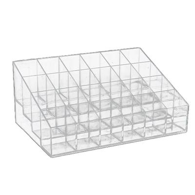 Acrylic Lipstick Case Clear Makeup Organizer New Lipstick Storage Box Home