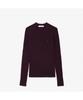 LACOSTE Women'S Slim Fit Ribbed Crew Neck Sweater Af2576-54N Bzd