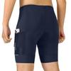 Santic Cycling Racer Bike Size Men's Pants, Pants, Cycling/Road Innerwear, Padded, Moisture-Wicking, Quick-Drying, Spring/Summer (Navy, S)